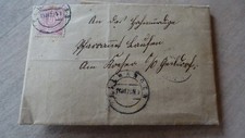 Alter Brief Württemberg 10 Pf. Stempel 1879 Ellwangen
