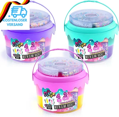 BESUCHE DEN CANAL TOYS-STORE Canal Toys - so Slime SSC 139- Fertiger Schleim-Eimer, Mix'In & Selber Machen Sc