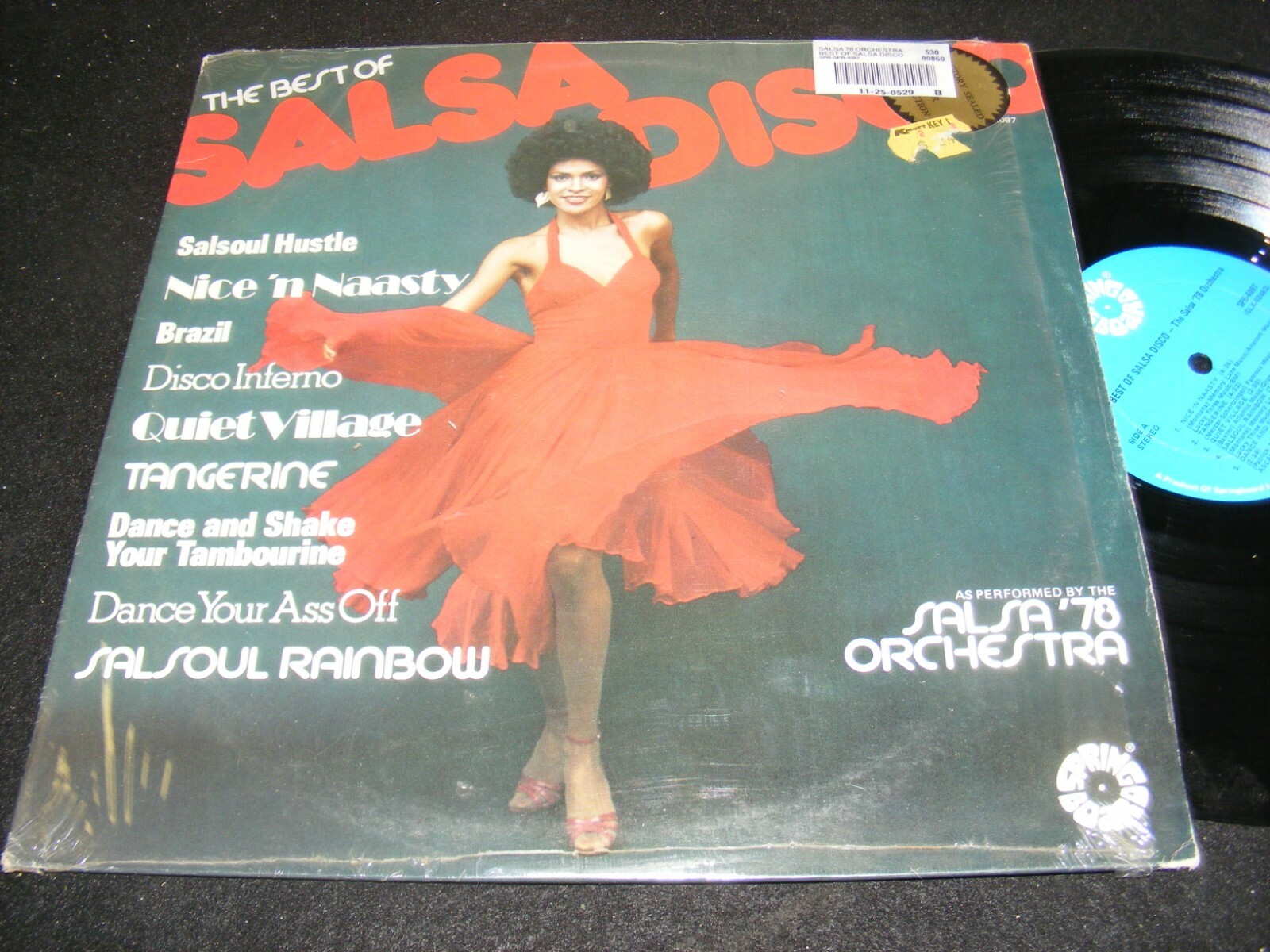 THE BEST OF SALSA DISCO LP In Cello Shrinkwrap SALSA '78 Orchestra ...