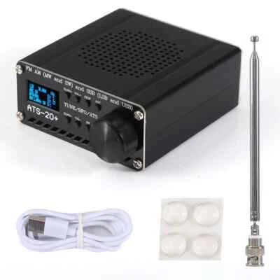 BRANDED Latest New ATS-20+ Plus ATS20 V2 SI4732 Radio Receiver DSP SDR Receiver FM AM UK