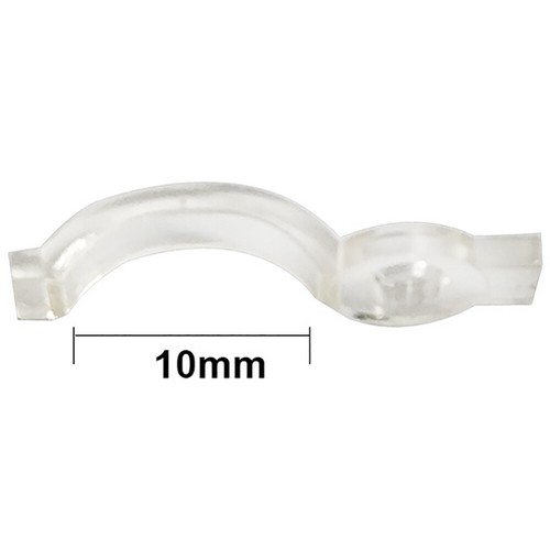 8mm 10mm Silicone Holder Clip Fixing 3528 5050 5630 RGB LED Strip Light - Picture 10 of 11