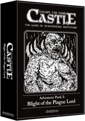 Themeborne Escape the Dark Castle Board Game Blight of the Plague Lord Adventure