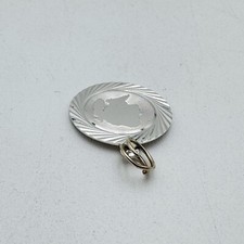 Charme De Bracelet Vintage En Argent Sterling 925 - Silhouette De Garçon HMK - 2,1g - 2,6 Cm