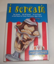 i scream. Madd Capp Games Card Game. NEW & Sealed iScream