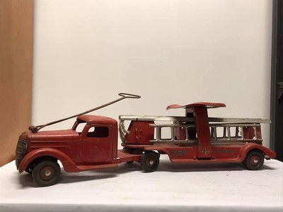 vintage buddy l fire truck