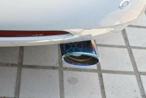 Blue Steel Rear Exhaust Muffler End Tip Tail Pipe for Toyota Sienna 2011-2018 - Picture 4 of 10