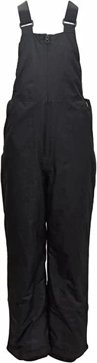 New Snow Country Outerwear Boys Jr S 8 10 M 12 14 L 16 Ski Bibs Overalls Black