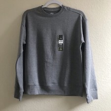 Athletic Works Boys Gray Soft Core Fleece Sweatshirt Sz XL 14-16 Chest 39" NWT