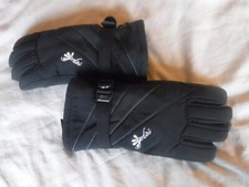 Gordini womens Black Medium Winter gloves Pre Owned