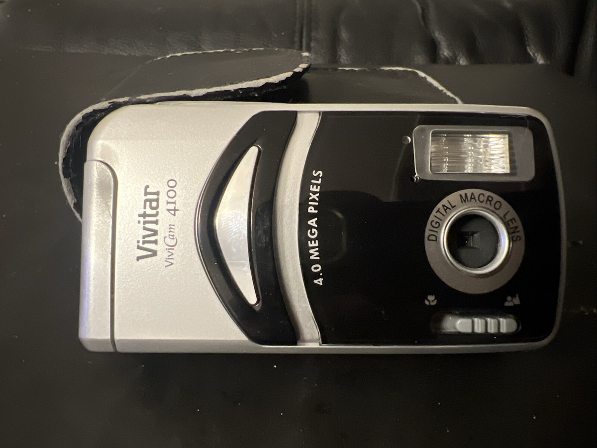 Appareil Photo Numérique Vintage Vivitar Vivicam 4100 – 4 MP – Testé – Gris