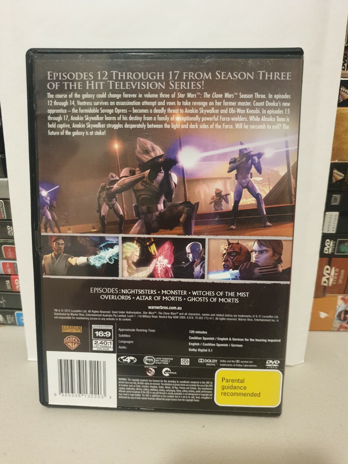 Star Wars 3 Ganzer Film Deutsch Kostenlos Star+Wars+-+The+Clone+Wars+-+Animated+Series+%3A+Season+3+%3A+Vol+3