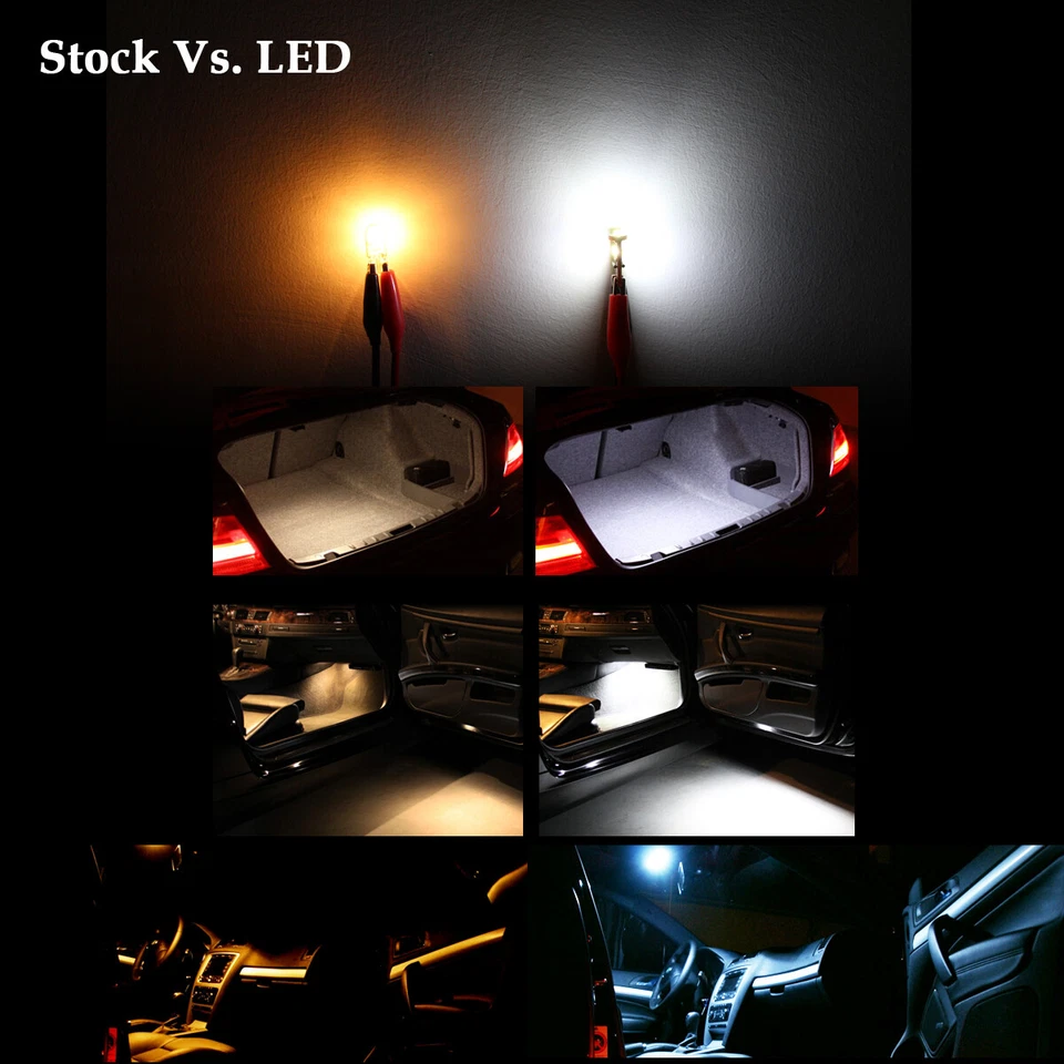 10X 194 Courtesy Light Bulb|Glove Box Light Bulb|High Beam Indicator Light Bulb - Image 4 of 4