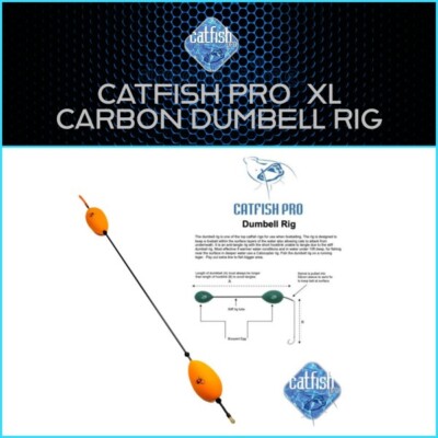 CATFISH PRO RANGE - XL CARBON DUMBELL RIG | NEW - CATFISH TERMINAL ...