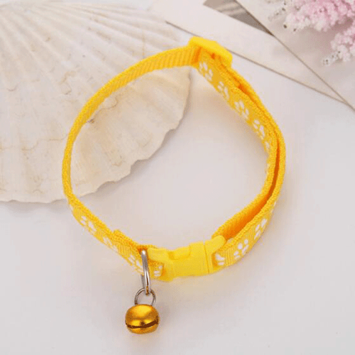 Cat Dog Collar With Bell Adjustable Dog Collar For Puppy Pet Small Dog Chihuahua - Picture 13 of 14