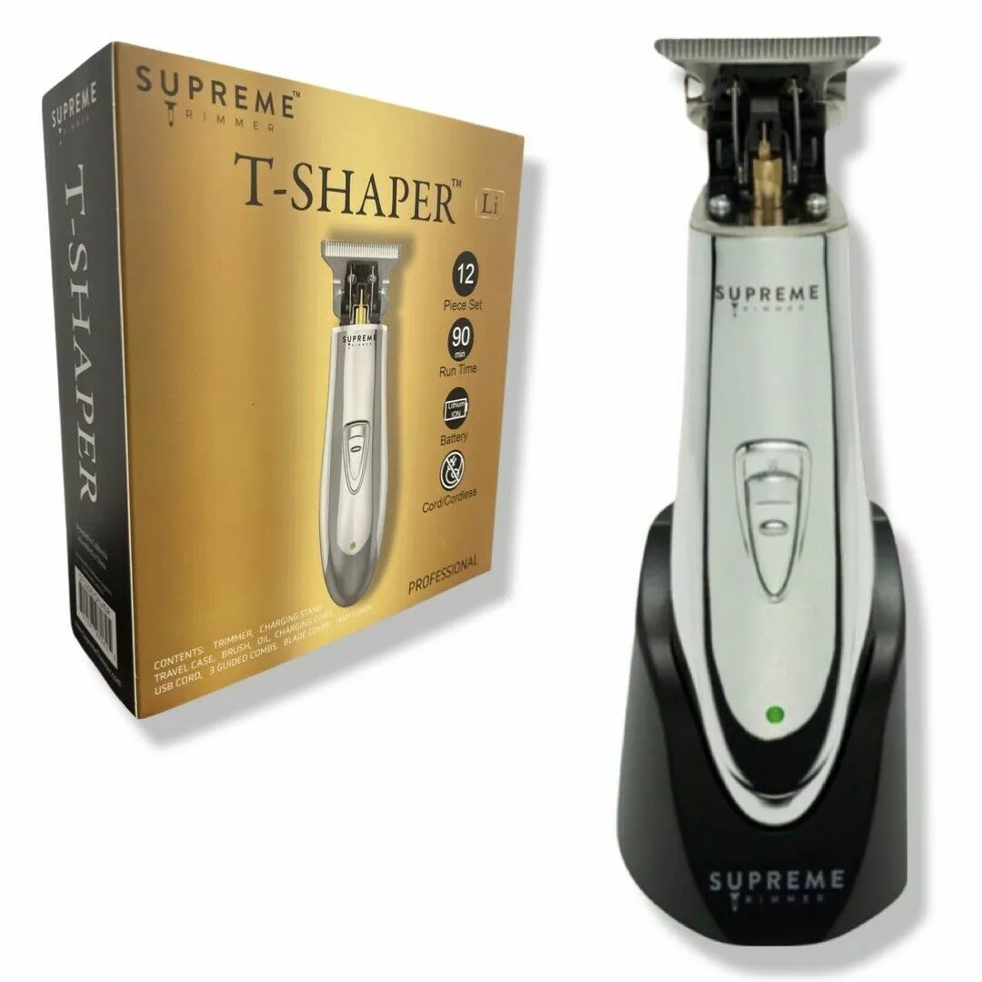 SUPREME TONDEUSE BARBE & CHEVEUX TONDEUSE PROFESSIONNELLE SANS FIL POUR HOMMES ST5200