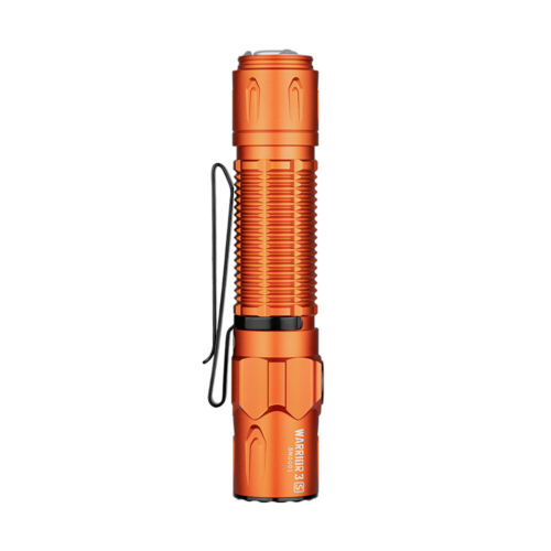 Olight Warrior 3S taktische Taschenlampe, kompakte Doppelschalter LED helles Licht - Bild 35 von 56