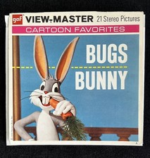 Viewmaster 3 Reels Set- Bugs Bunny Cartoon TV Show- GAF- B 531