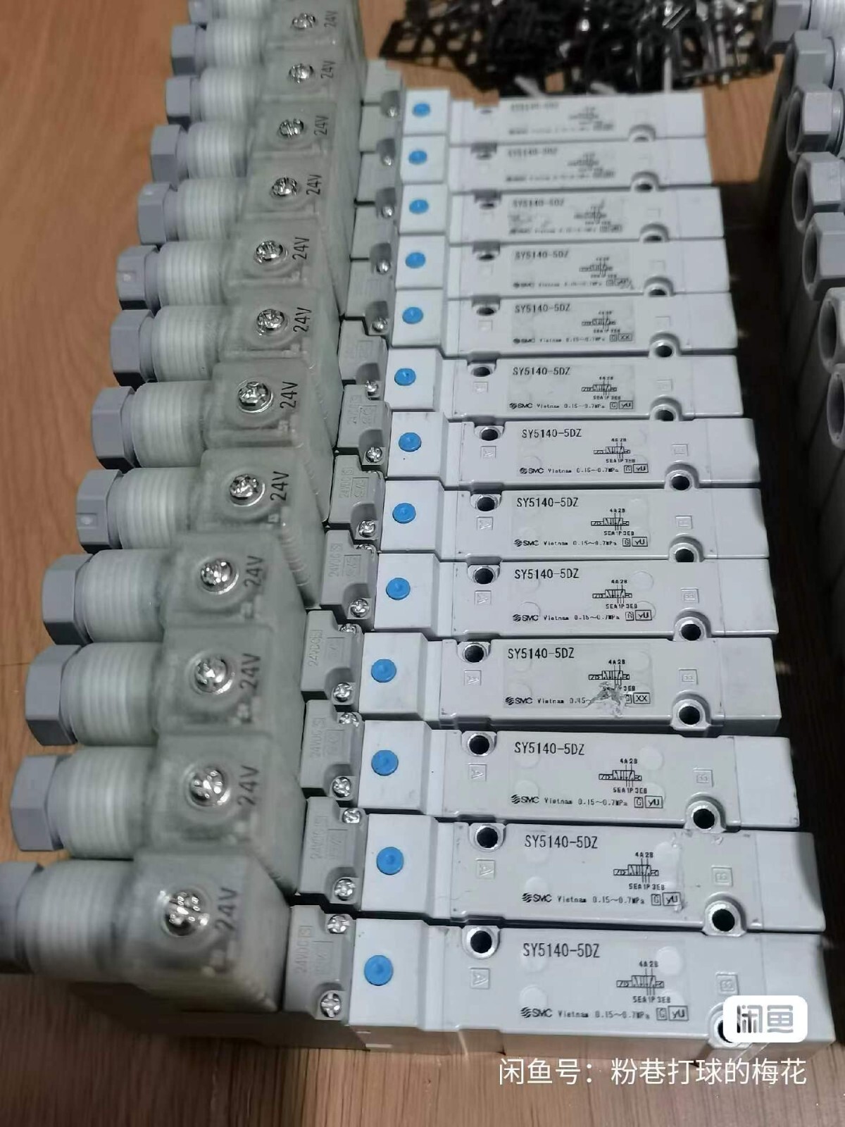 1PC USED SMC SY5140-5DZ solenoid valve #N20P YF