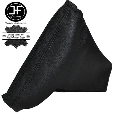 Cover Freno A Mano Per Fiat Punto MK2 Nero Cuciture Rosse - Foto 3