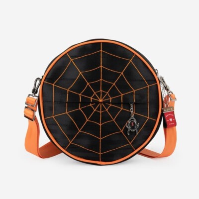 Harveys Convertible Crossbody Collectors Series / Orange Spiderweb