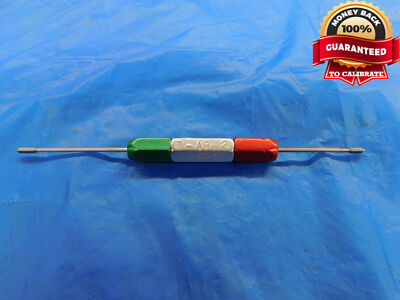 3 48 UNC 2B EXTRA LONG THREAD PLUG GAGE #3 .099 GO NO GO P.D.'S = .0855 & .0885
