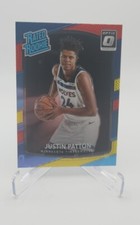 Justin Patton - Panini Donruss Optic - 2018 - Minnesota Timberwovles - #185