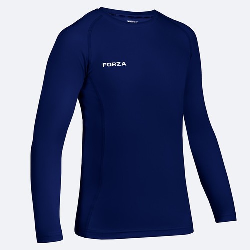 FORZA Junior Boys’ Base Layer Long Sleeve Top | Compression Undershirt - Picture 29 of 56