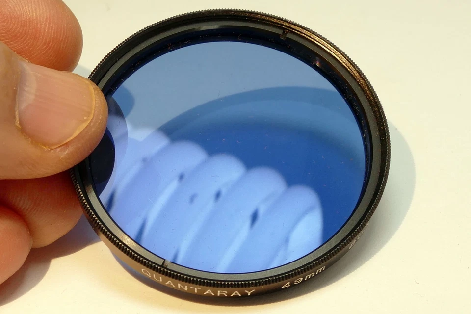 Quantaray 80A 49mm Filter Blue - Image 4 of 4