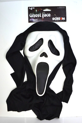  NEW Scream 2018 Ghost Face Mask Fun World Non Glow Tagged