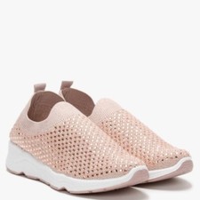 MODA IN PELLE - BEANI NUDE EMBELLISHED TRAINERS - SZ UK 6 - BNIB.