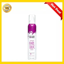 Not Your Mother's Curl Talk Curl Activating Hair Mousse Lightweight Hold, 7 oz