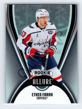 2025-26 UD Allure Hoceky Black Rainbow Parallel Ethen Frank RC Rookie #135