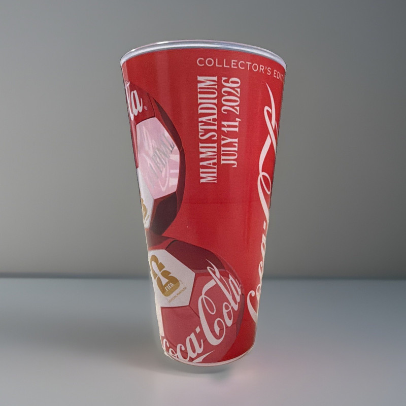 Coca-Cola Miami Stadium July 11, 2026 Collector's Edition Red/White Cup