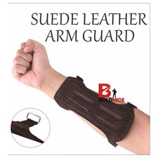 Parabraccio in Pelle per Tiro con l'Arco | Protezione Tradizionale per Avambracc