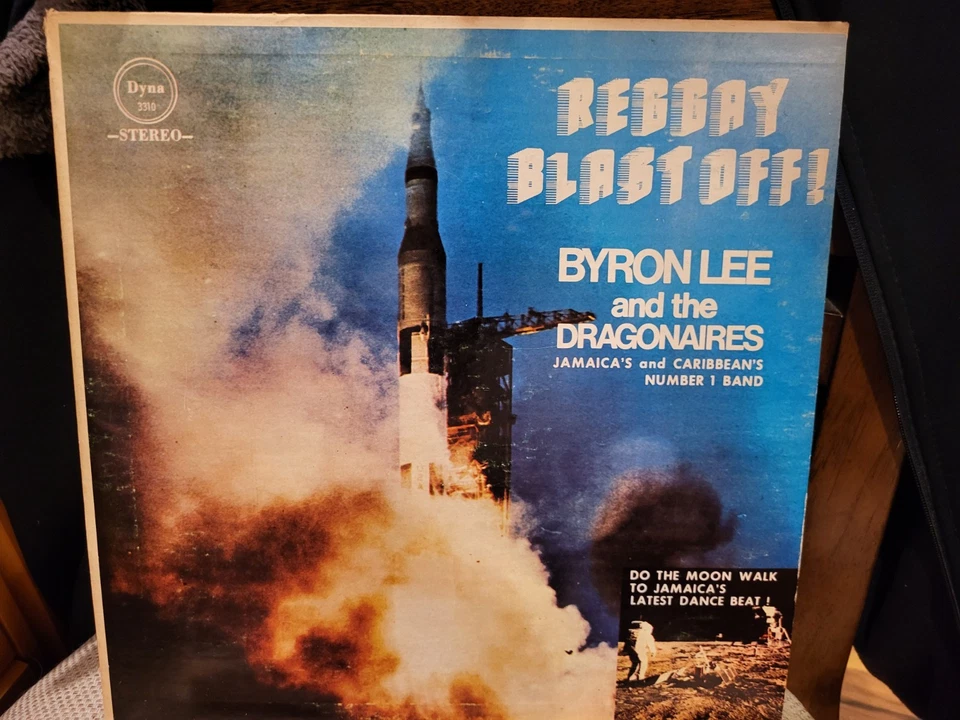 Byron Lee Reggay Blast Off LP VG+ Vinyl & Cover Dynamic DYNA 3310 Jamaica Reggae Foto 2 de 4