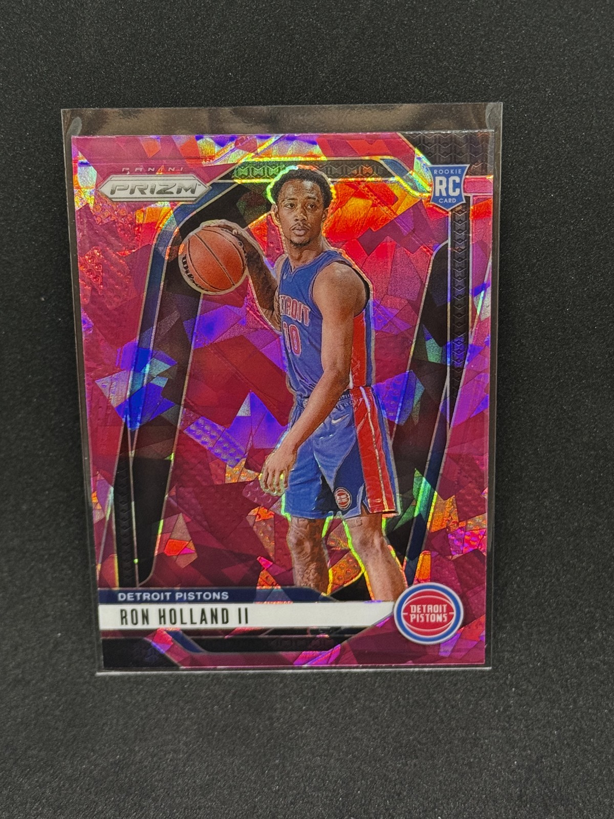 2024-25 Panini Prizm - Ron Holland II #269 Pink Ice Prizm (RC)