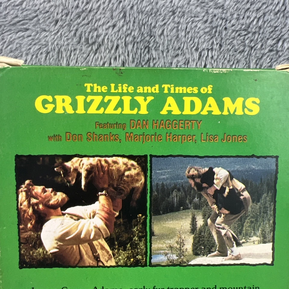The Life And Times Of Grizzly Adams 1989 Dan Haggerty VHS Cassette Tape - Image 4 of 4