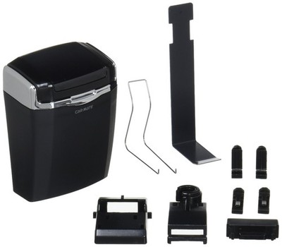 Carmate Car Ashtray Love Smoke Can Square Hanging Black