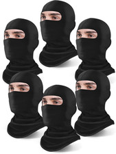 6 Pack Balaclava Ski Mask for Men/Women, Full Face Cover