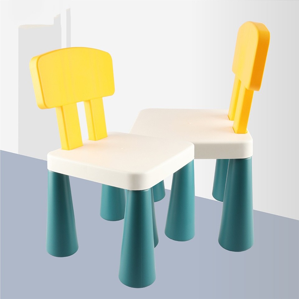 Baby Chair Toddler Chairs Kids Stool for Kitchen Building Block ...