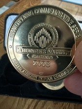 Thunder Valley Casino Hologram Chips Grand Opening 2003 Logo RARE Collectibles