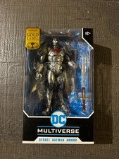 DC Multiverse Azrael Batman Armor Silver Edition Gold Label McFarlane Toys