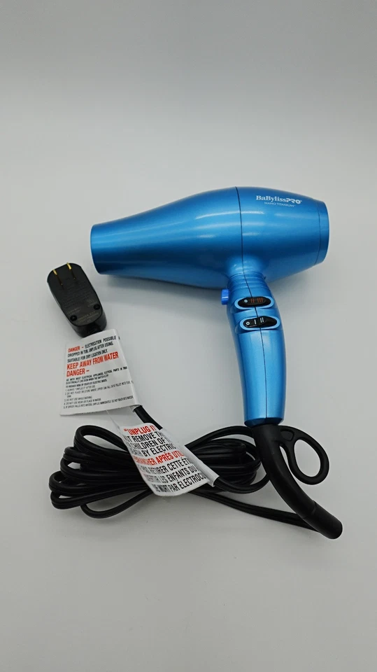Babyliss PRO Nano Titanium Turbo Xtreme Professional High-Speed Hair Dryer READ! - Image 4 of 4
