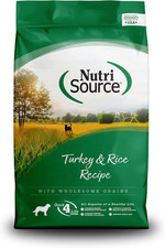 Dry Dog Food, Turkey and Rice, 26LB
