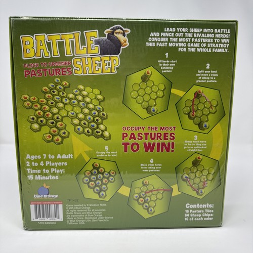 Battle Sheep Board Game by Blue-Orange Game Brand New in the Box and Sealed - Picture 2 of 3