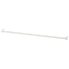 New IKEA KOMPLEMENT Clothes Rail Wardrobe Hanger Steel White 100cm UK NEW