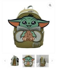 Star Wars The Mandalorian Grogu & Crabbies Cosplay Backpack LOUNGEFLY