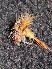 SIZE 18 MARCH BROWN FLY FISHING FLIES FRONTIER FLY COMPANY