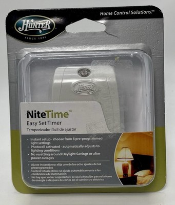 Hunter NiteTime Easy Set Light Timer