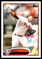 Roy Halladay 2012 Topps Phillies #PHI1 Phillies MLB READ FREE SHIP AutographDen